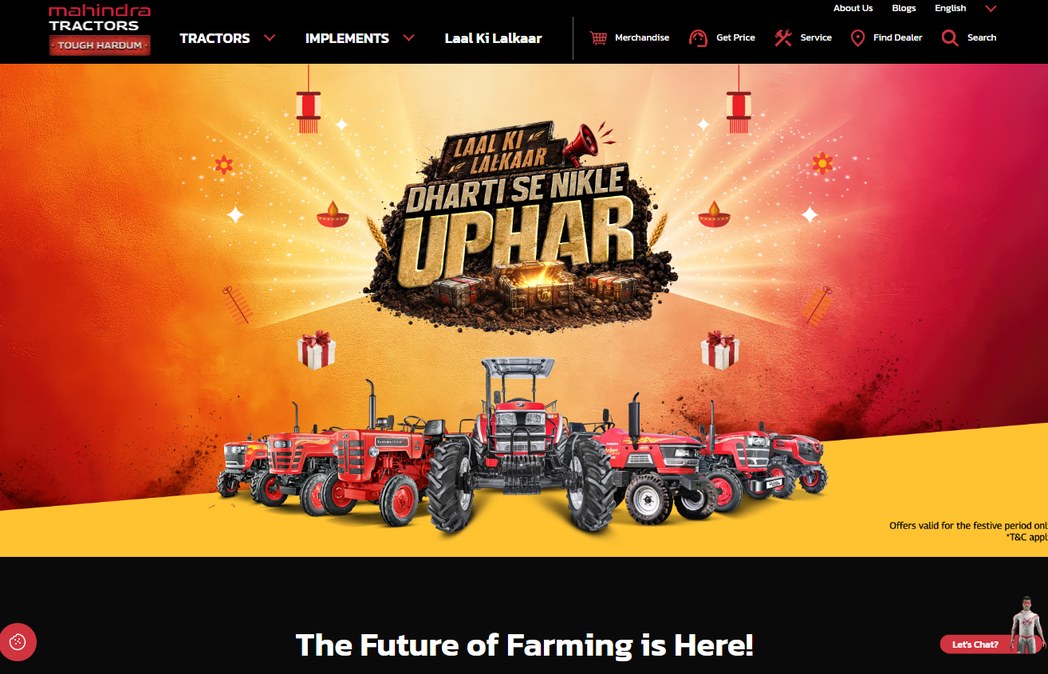 Mahindra – mahindratractor.com